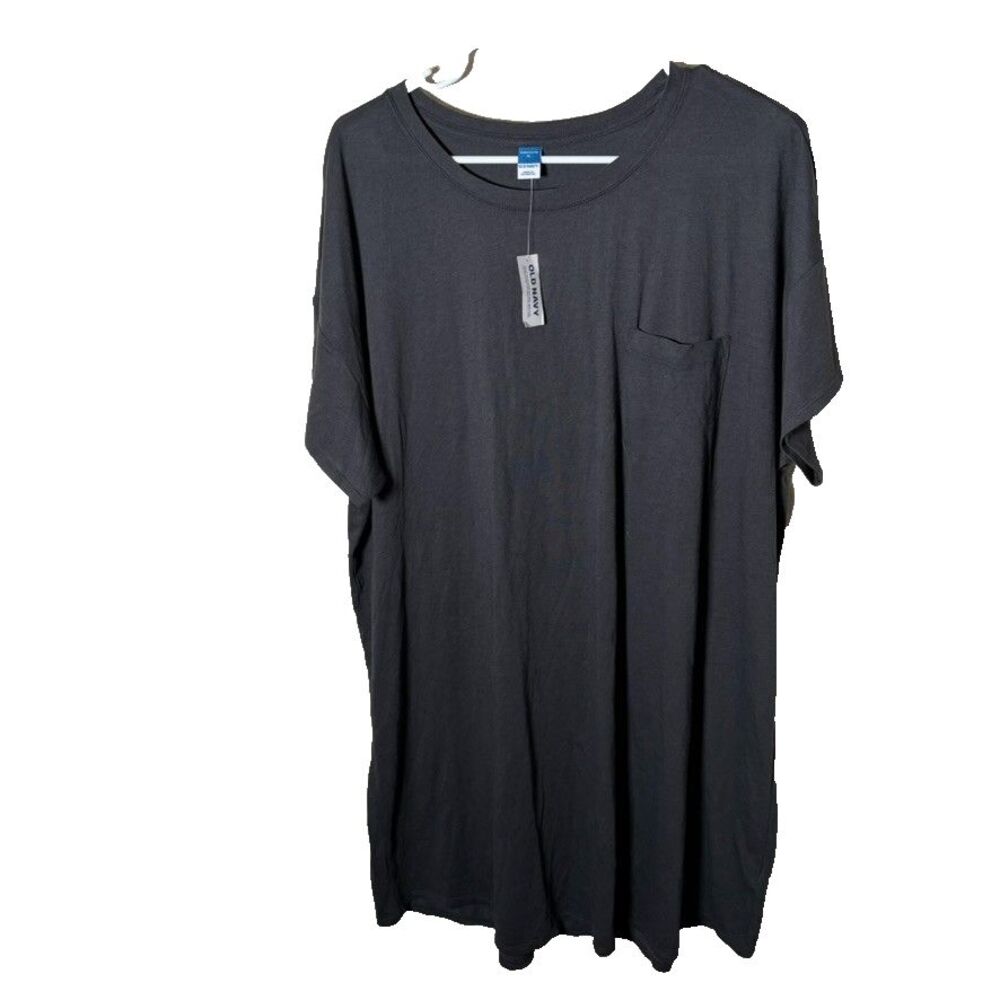Old Navy Dress Women's XL Sunday Sleep Shift Pocket Short Sleeve Shift NWT